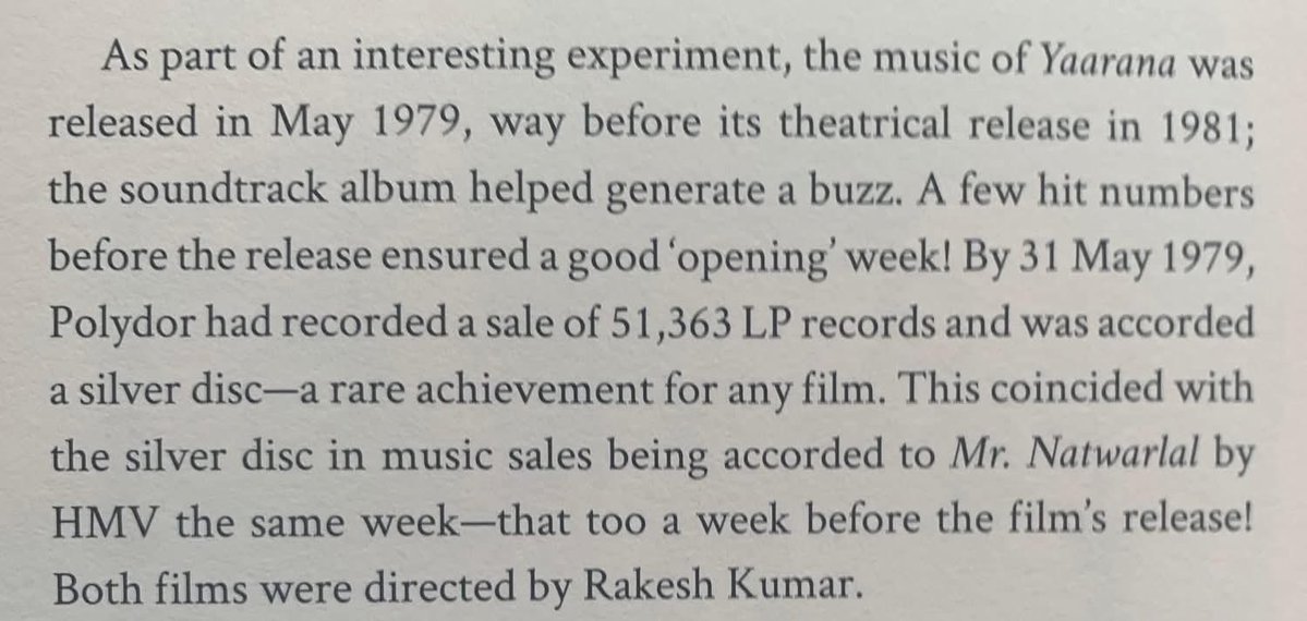 ashoksingh68's tweet photo. 1981 Bombay all 28 shows in 27 cinemas Houseful! 2nd week had 100% collections! It was not #naseeb, which had big banner like MKD Films and a big director like #ManmohanDesai. It was #yaarana ! With #AmitabhBachchan multi star or solo films it didn’t matter. @SrBachchan https://t.co/bp8CLIIo20
