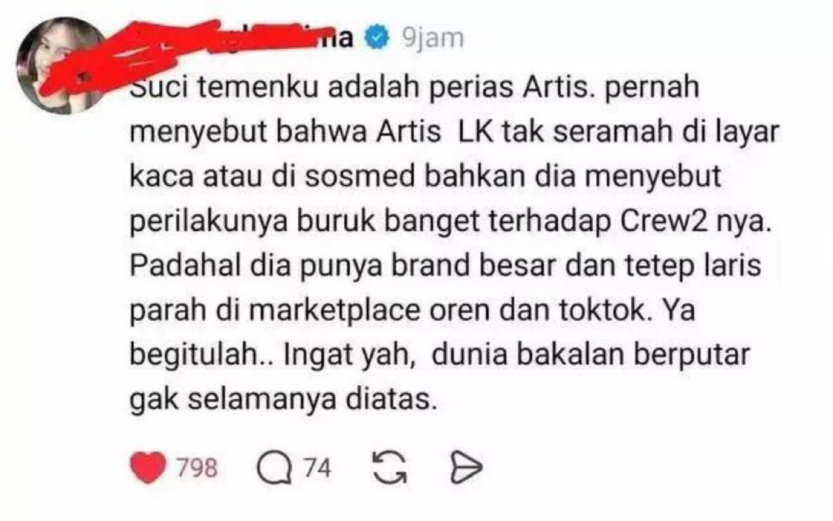 Valleriesvae's tweet photo. Aku udah tau sebelumnya.. Keliatan banget kok dari cara berbicaranya saat nge host🙏🙏 https://t.co/HP7V9I37if