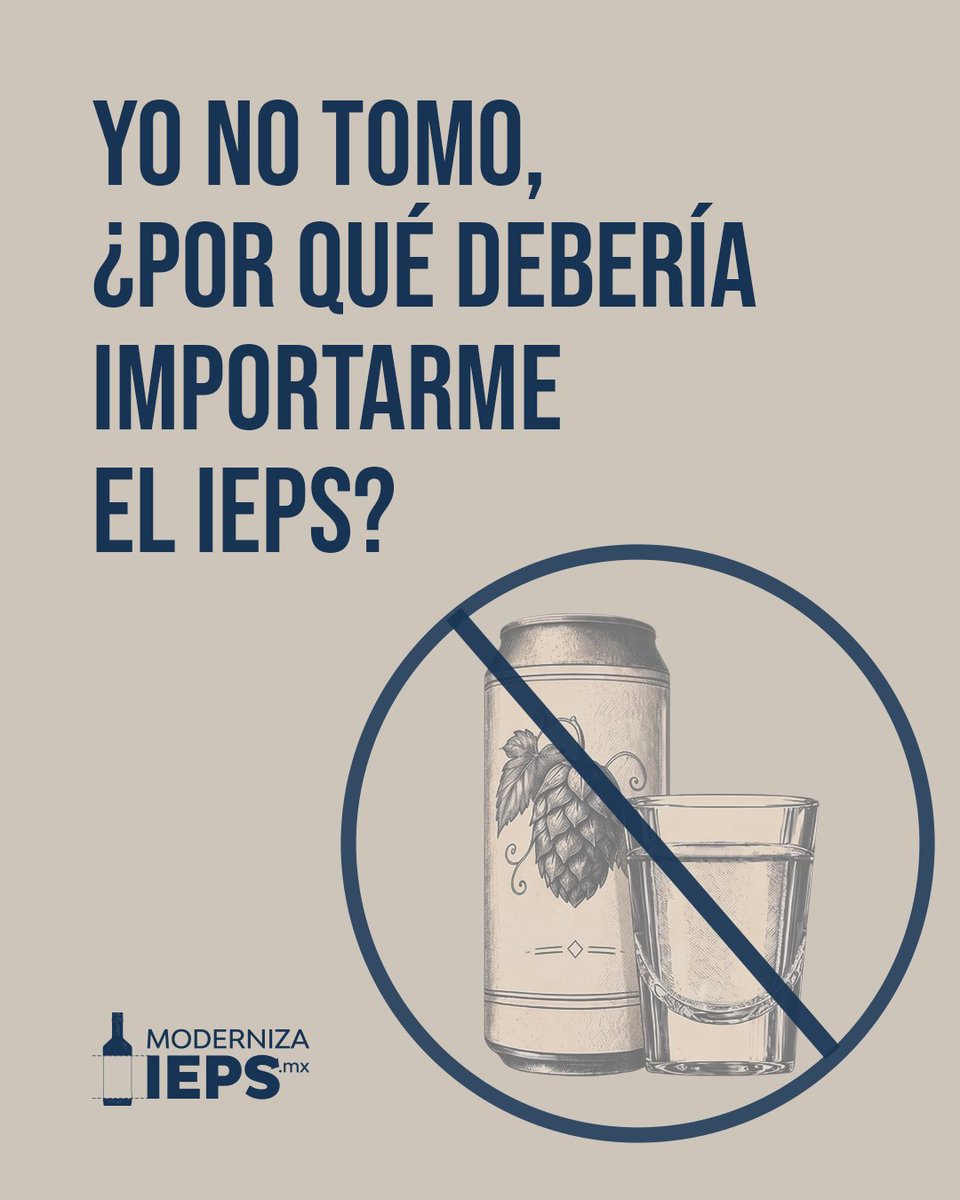 ModernizaI's tweet photo. ¿No tomas? Igual pagas. Cuando el alcohol es demasiado barato, la cuenta de salud llega a todos. 

Conoce la propuesta 👉 https://t.co/wF0sy2k8GG

#ModernizaIEPS #PisoParejo #Mexico #IEPS #hechoenmexico https://t.co/6FnNwgTpOq