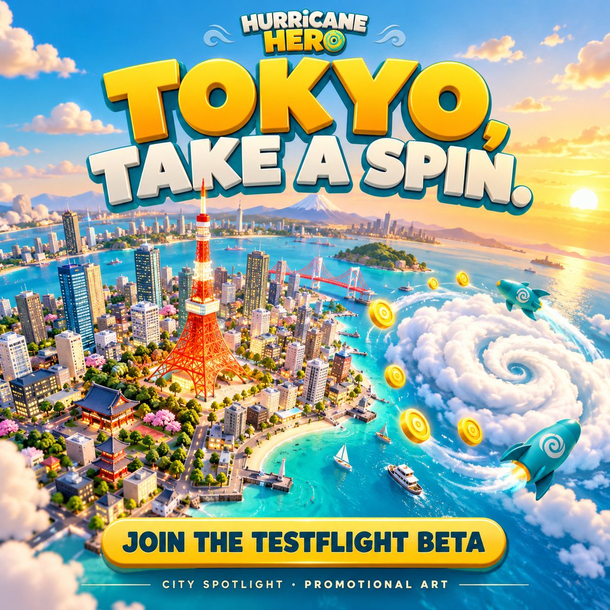 FangVentures's tweet photo. Tokyo says typhoon. Miami says hurricane. Same kind of storm, different ocean. 🌏🌀 (NOAA)
Tokyo Tower is on our Hurricane Hero globe. Can you spot it?

Fact: https://t.co/NtfejkAEpW
Join the iPhone beta: https://t.co/yrdSSQkKB1 https://t.co/zWPDu5ZC8q