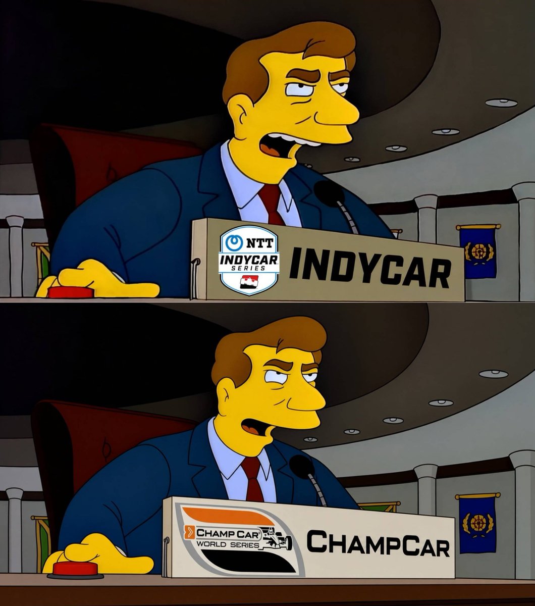 nascarman_rr's tweet photo. IndyCar has a Spanish race, football parking lot race, one oval race per quarter... welcome back ChampCar https://t.co/O7PduUn6ch