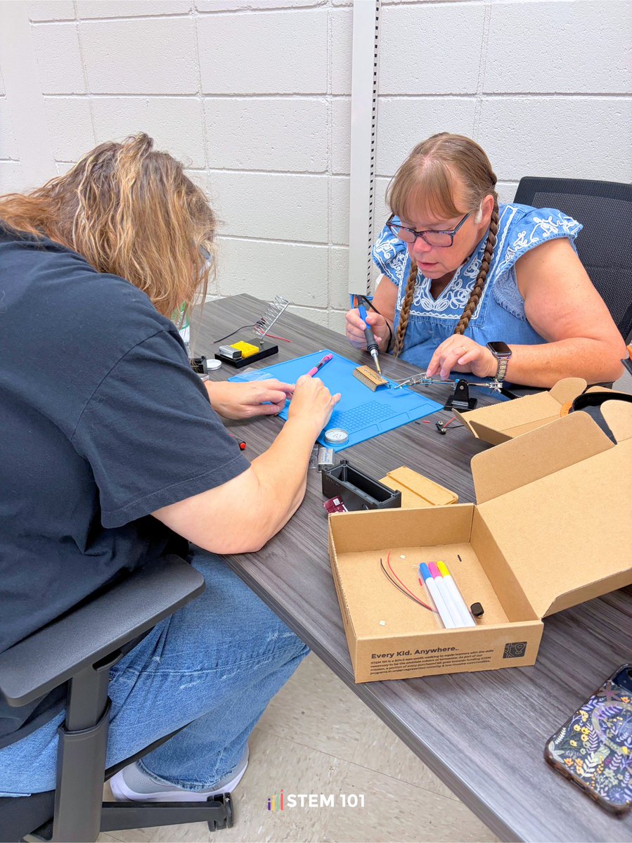 STEM101's tweet photo. Better STEM education starts with educators who never stop learning. 💡

This October, educators from schools in Mississippi came together for a Teacher Training session, made possible through the support of Ashley Furniture Industries. The training focused on deepening their STEM expertise and strengthening their ability to deliver impactful, hands-on learning experiences.

Giving educators the right tools, knowledge, and confidence is essential to ensuring students receive the quality of education they deserve. When teachers are equipped to lead hands-on exploration, students gain more opportunities to ask questions, experiment, solve problems, and develop real-world skills.

At STEM 101, we believe investing in educators is an investment in the next generation of innovators.

Here’s to the teachers who keep growing so their students can, too! 👏

#STEM101 #STEMEducation #EducatorTraining #HandsOnLearning #TeacherDevelopment