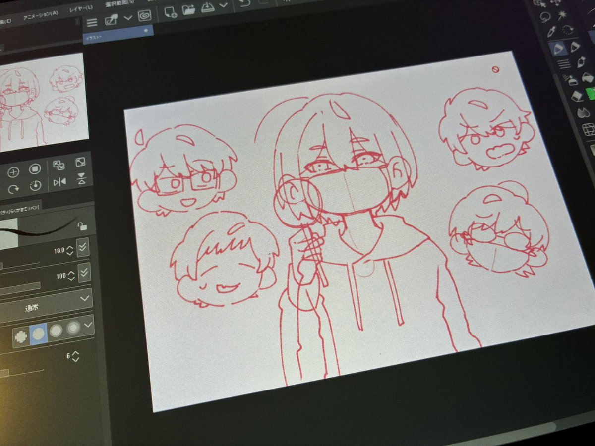 mopewuhf's tweet photo. 今描いてる絵です…！ https://t.co/KIzx85hLY0