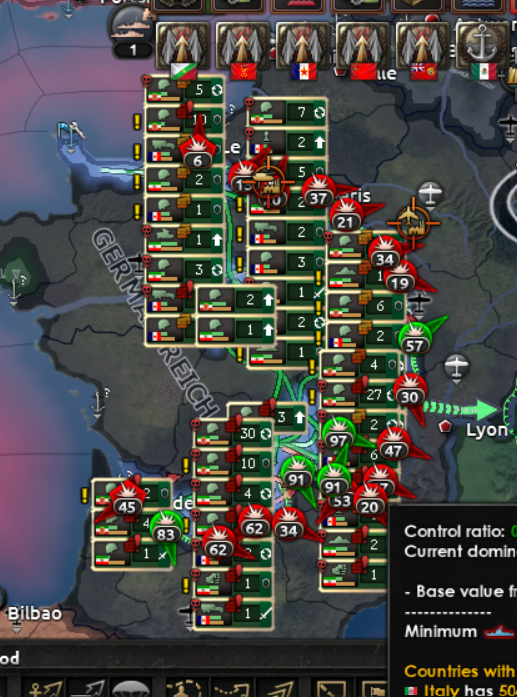 PWR_Skye's tweet photo. Never let me try Iron Man mode again in hoi4 lol https://t.co/CFMLOoY1zR
