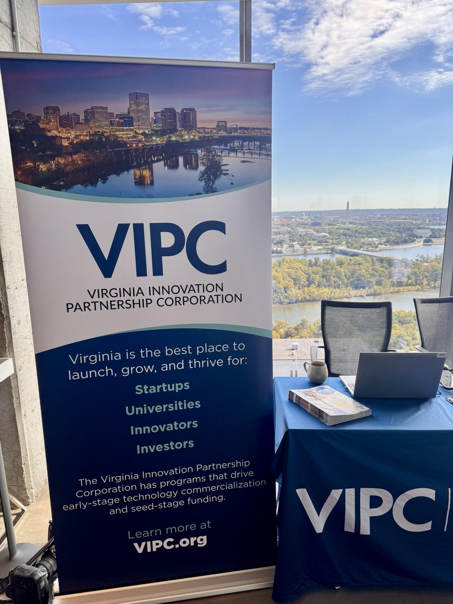 VirginiaIPC's tweet photo. Excited to kick off Virginia Day for DC Startup &amp; Tech Week with keynote speaker VIPC CEO Joe Benevento! 

Virginia is at the forefront of innovation and today will bring together founders and entrepreneurs who are building the future!

#StateoInnoVAtion #WhereInnoVAtionThrives https://t.co/esGeDmcWaG