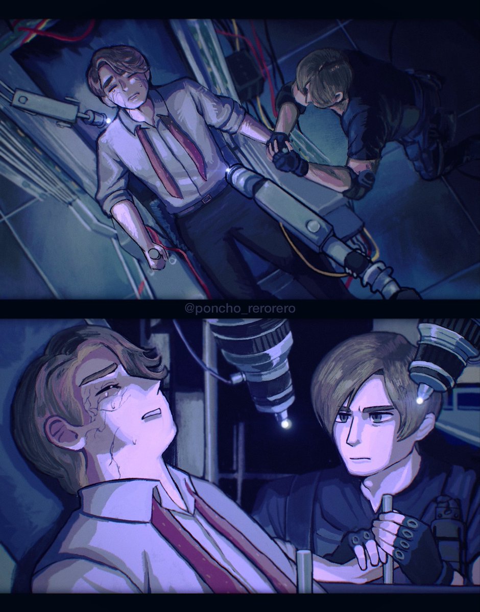 poncho_rerorero's tweet photo. The scene I most want to see in an RE4 AU

bodyguard Leon × the President’s son, Bryan

※Brian’s design is based on 『SMILF』
#bryeon #レオブラ https://t.co/fPrK9Hh2EQ