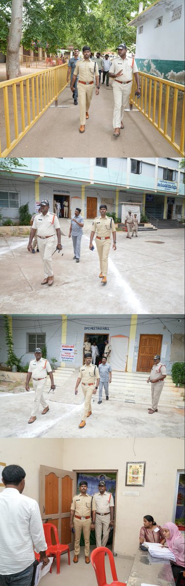 AnantapurPolice's tweet photo. 🚔 జడ్పీ నామినేషన్ కేంద్రాన్ని పరిశీలించిన ఎస్పీ
జిల్లా ఎస్పీ శ్రీ పి. జగదీష్ IPS గారి తనిఖీ.. డ్రోన్లు, వీడియో గ్రఫీతో పర్యవేక్షణ.
🚨 నిషేధాజ్ఞలు ఉల్లంఘించి గుంపులుగా చేరితే కఠిన చర్యలు.
#appolice100 #APPoliceSpace #AnantapurPolice #ElectionSecurity #PeacefulElections https://t.co/nGeE0jICcU