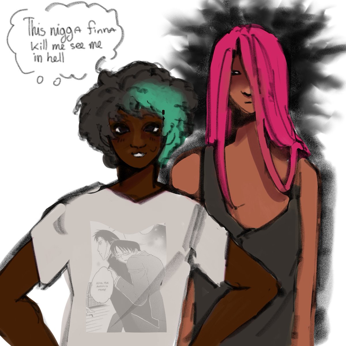 Niggayaourii's tweet photo. I don’t think anyone cares but I changed my user to niggayaouri bc I redesigned my oc’s 😢 https://t.co/wD2pdSEVnX