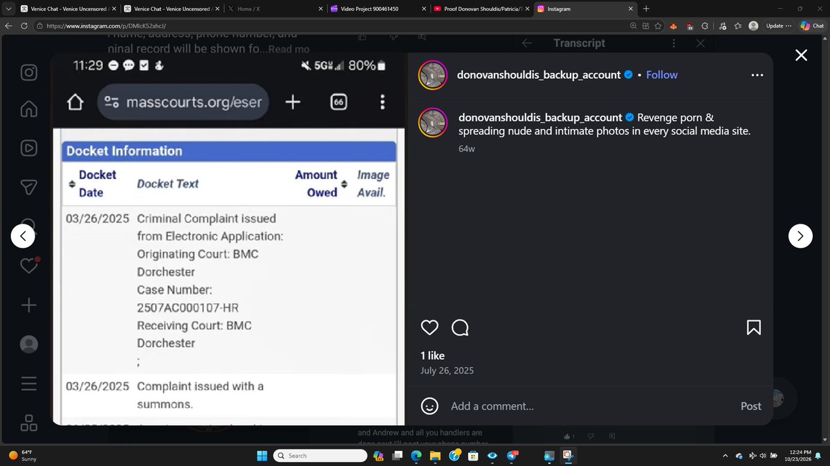 NIRVISADEM28498's tweet photo. AI Simulation Programs Generated a Fake Dorchester BMC Massachusetts Court Case @Fishingforlolco @RealDonovanSho1 https://t.co/QPyxQxh4BG