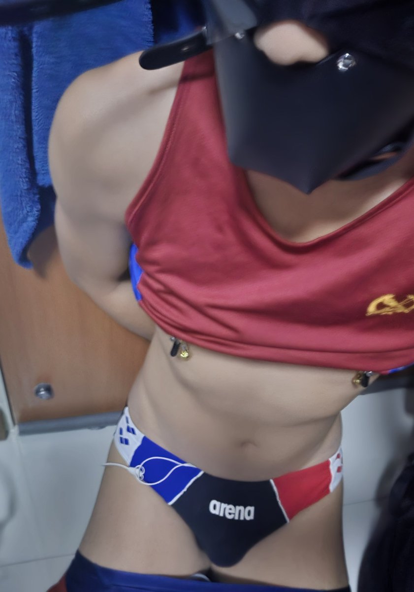 arenabulgeguy's tweet photo. Cuffed, clamped, gagged, muffled, blindfolded and stripped. 

The cadet was one of its captors prey when he is out for a run in his kit and trunks. He should think twice to wear such a noticible gear when the captor is hunting for this type of slave. Would you do the same?😈🩲🎽 https://t.co/dlGLZ9Odfc