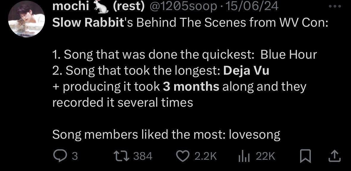 huellitkang's tweet photo. just a reminder that cortis’ main producer SupremeBoi was also credited on deja vu BEFORE martin/james! they literally only worked a little bit on the melody as a learning experience w their own producer as babysitter 😭 thats slow rabbit’s song baby dont get it twisted https://t.co/gqa0P14L0U