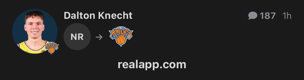 saulman00's tweet photo. k-necht to the k-nicks #knecht #Knicks https://t.co/G5G52RHCik