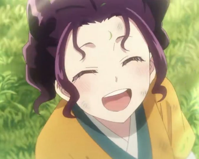sapphicmao's tweet photo. maomao still gay as hell for shisui https://t.co/79ysk59eZK
