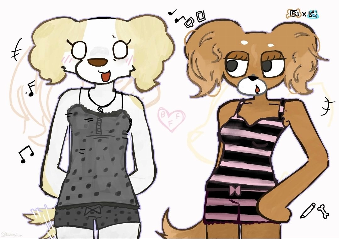 cherishmepls123's tweet photo. inui.. receptionist.. pjs 🤫🤫 #Aggretsuko #Aggretsukotwt #inuiaggretsuko https://t.co/Hh3dZZ9IF4