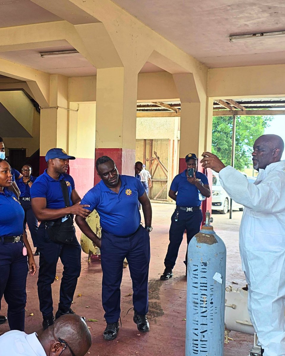 NWCjam's tweet photo. From identifying chlorine hazards to using safety equipment, firefighters received hands-on training in emergency response procedures. The session also included a practical simulation to strengthen their readiness to respond to a potential chlorine leak or release. https://t.co/l5sRpKLoHV