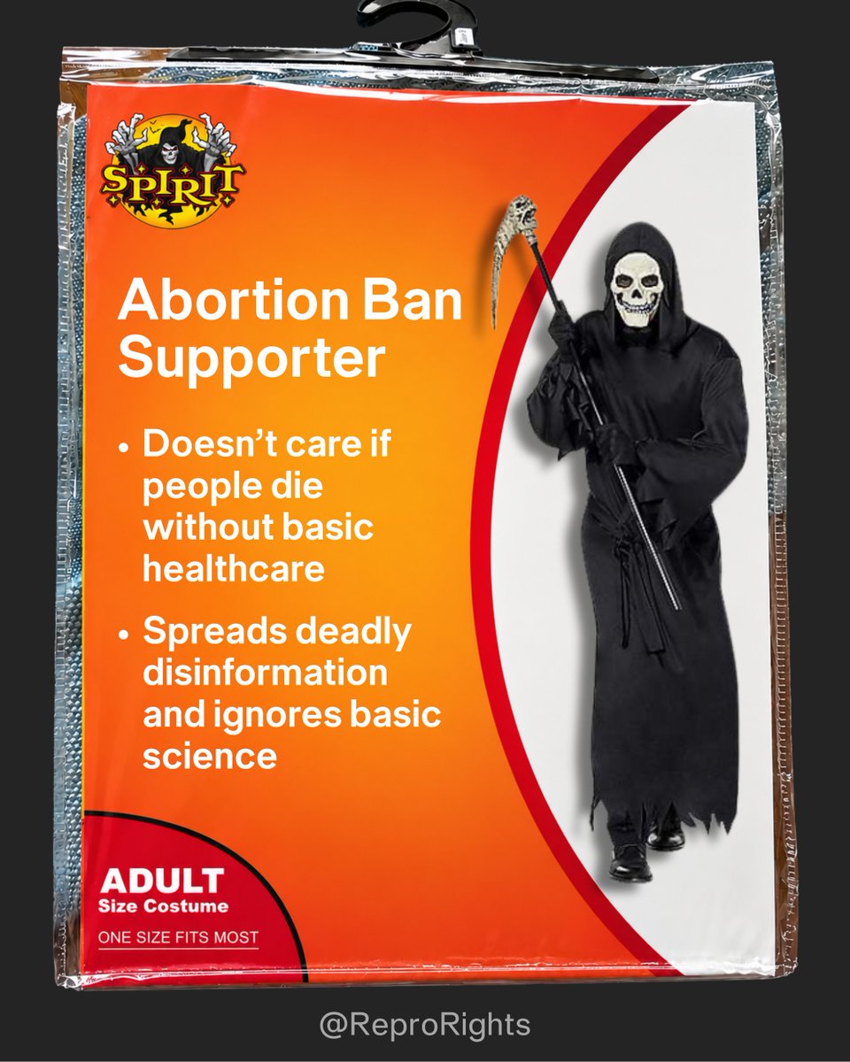 ReproRights's tweet photo. Still looking for a Halloween costume? Don't worry—we got you.

Some classics: https://t.co/gO7OF7ygqU