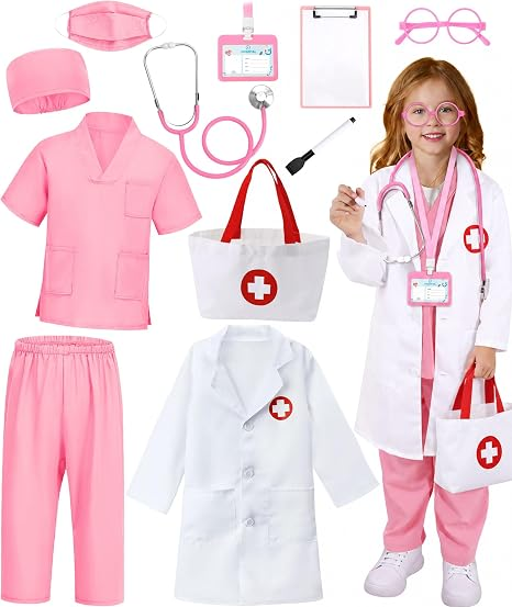 TheDealsVault's tweet photo. 12 PCS Doctor Costume for Kids Scrubs, Nurse Costume Kids Career Day at $23.99

https://t.co/Gn5wFB6Fyb

#Costume #Kids #ad https://t.co/YIvp55DumY