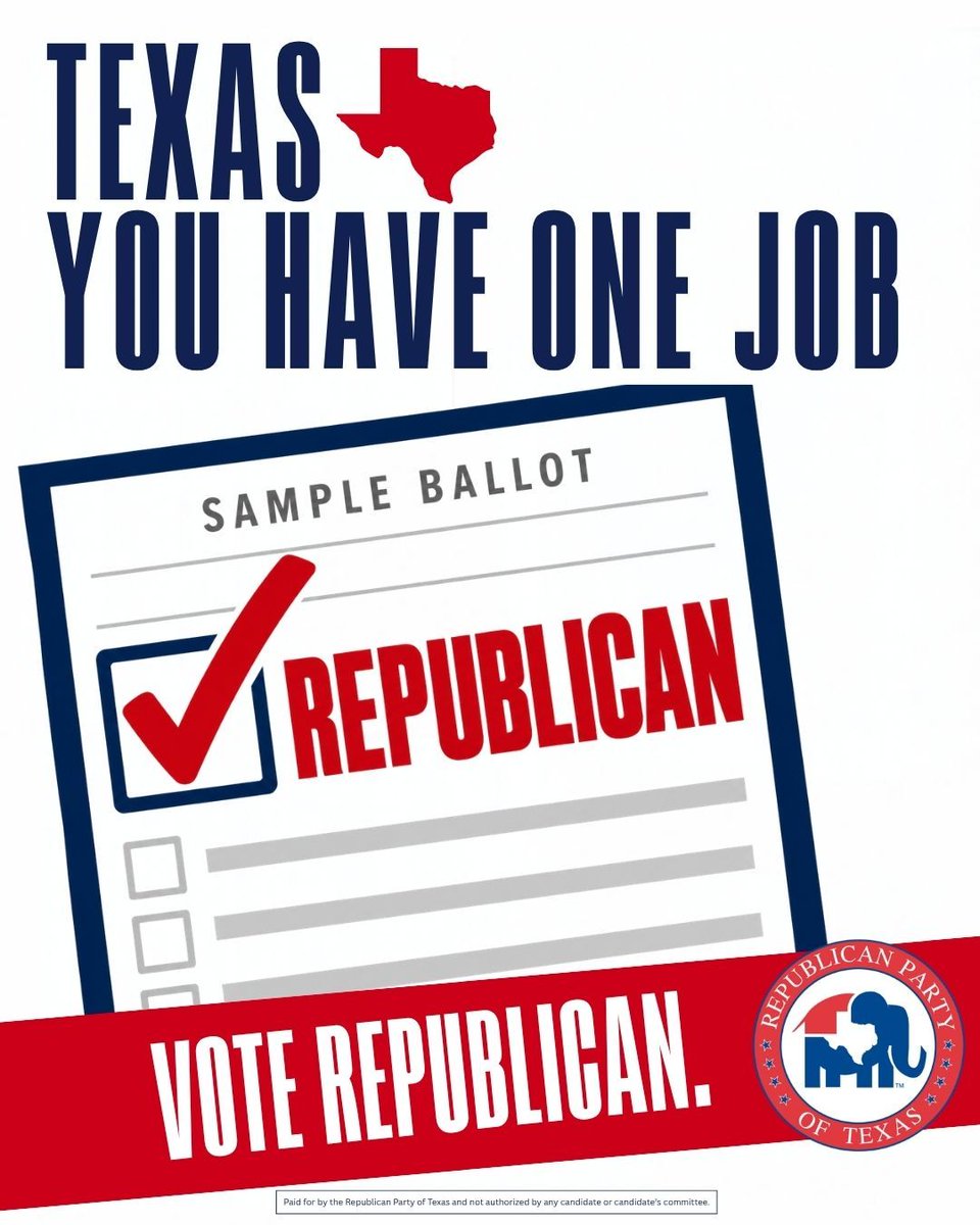 TexasGOP's tweet photo. https://t.co/9uaL4uBNh3