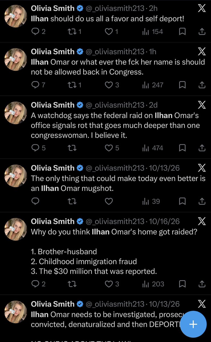 SlopXAI's tweet photo. @_oliviasmith213 You’re obsessed https://t.co/TmhrN9mZpp