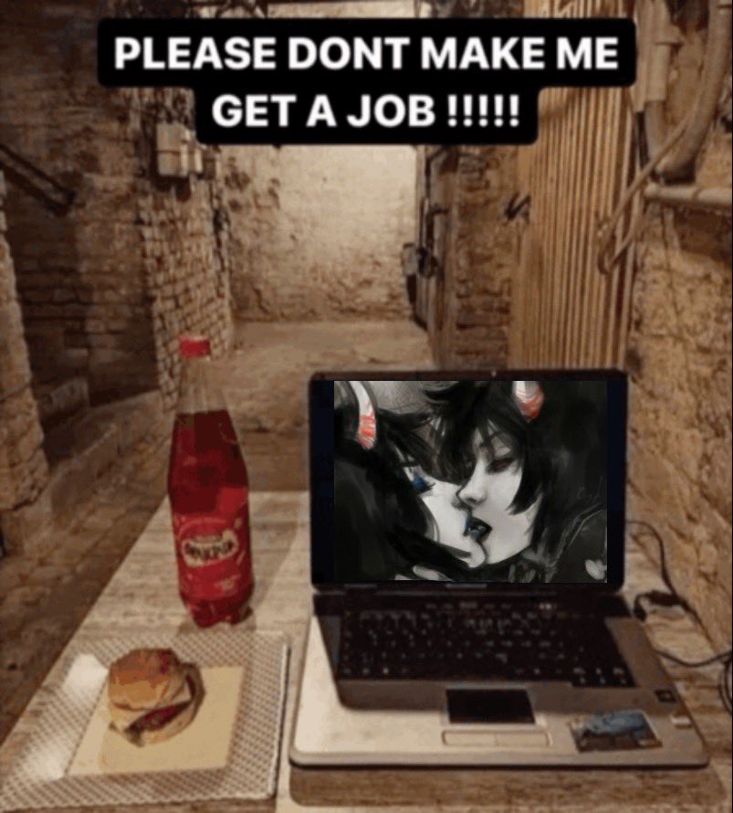 Mekumek's tweet photo. I have to go to work https://t.co/Z647CJ25z5