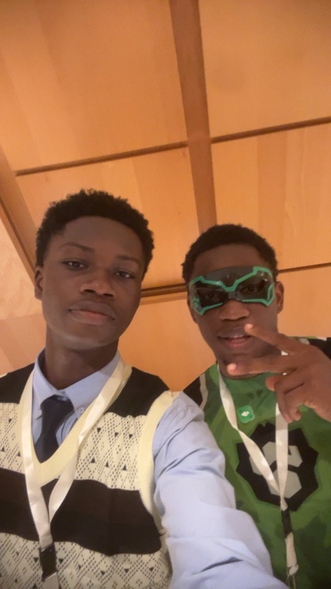 Agynx456's tweet photo. Found you Romeo 

Thanks for making Blockfest a memorable one 

#BlockfestAfrica2026 

@Romeo_Onchain @gamdom https://t.co/LMBJyPMDw2