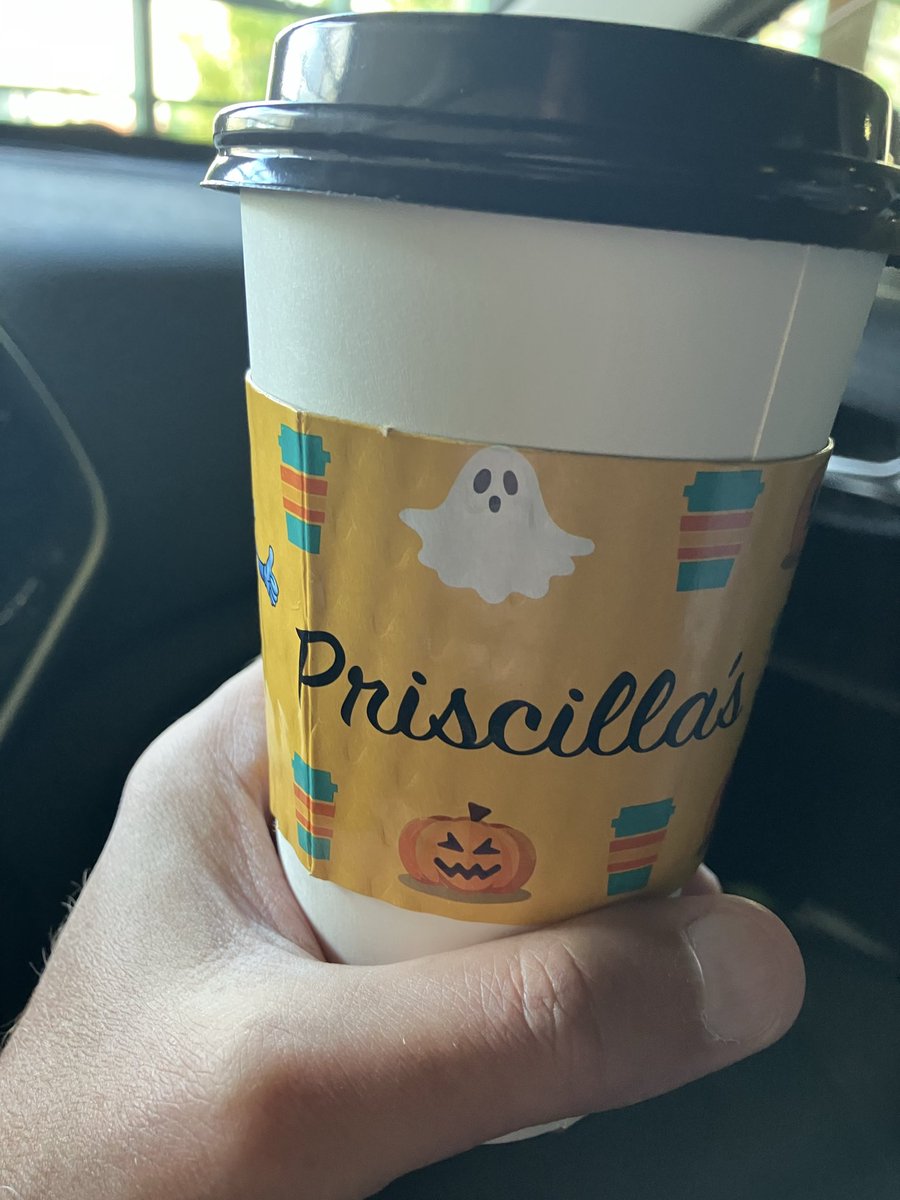 plainrunner2's tweet photo. First coffee of any kind in three months. I will probably regret it, but it's a partly cloudy morning following a couple days of rain, it's October, it's Friday, and the mocha must have its moment. https://t.co/Im7GOj5HO0