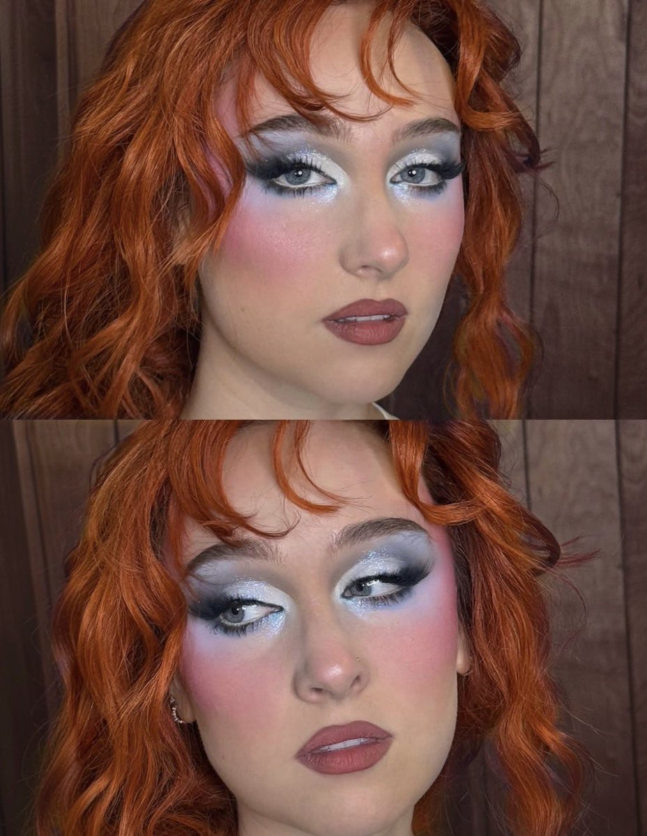 artsychappell's tweet photo. her face card is lethal and her makeup never disappoints #chappellroan https://t.co/SEl6a44BFg