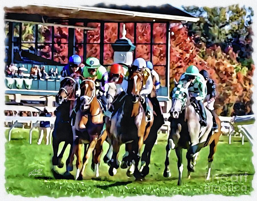 CACGraphics's tweet photo. Keeneland Autumn Turn🐎🍁🍂
Prints, framed art, accessories and more available
> https://t.co/tnVz2GJ19v
#Keeneland #horseracing #racing #Kentucky #horses #thoroughbred #jockey #wallart #art #prints #gifts #homedecor https://t.co/lp9HwsLMFB