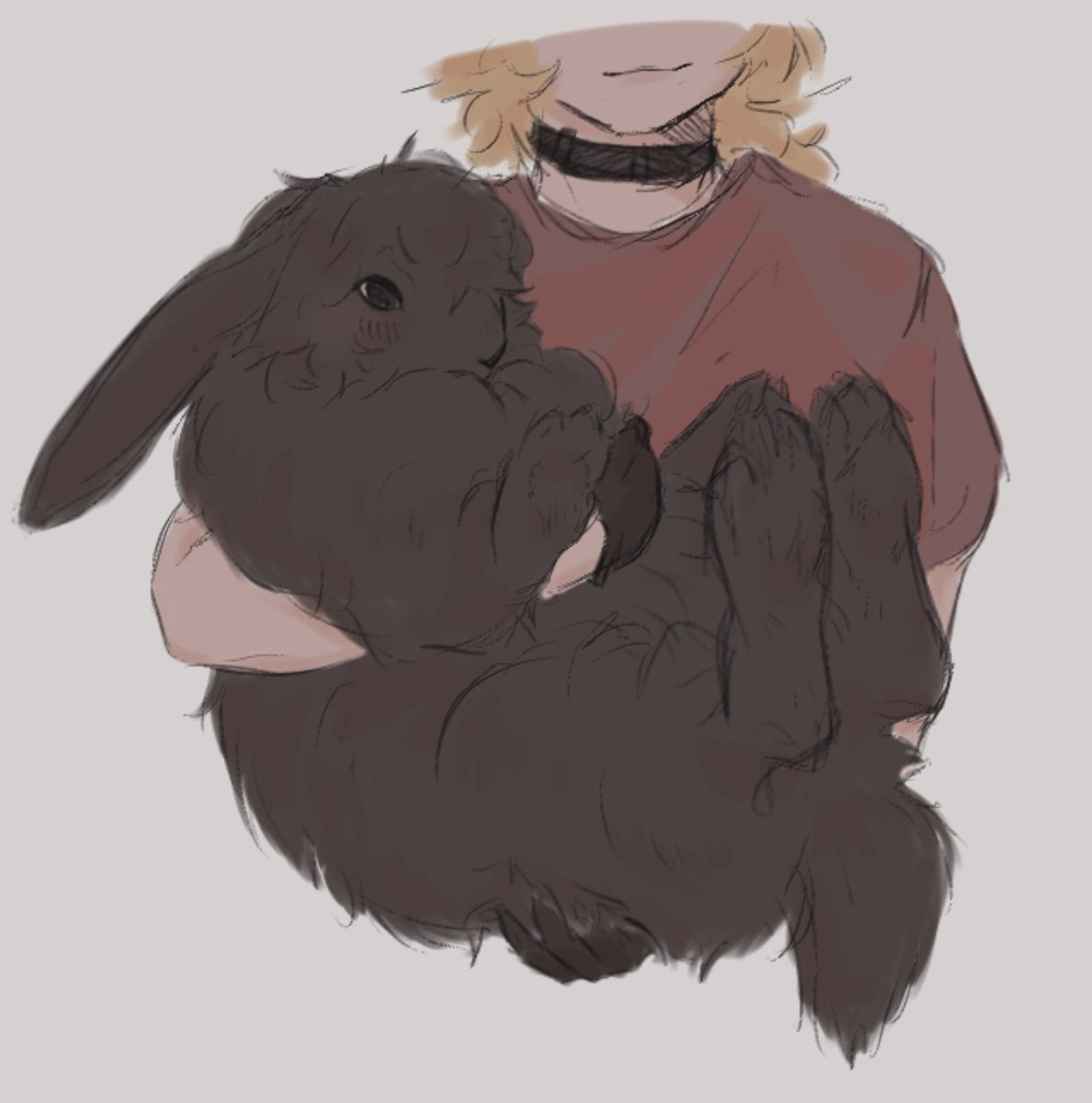 Max_s_here's tweet photo. Big bunny 

#bsd #skk https://t.co/z4UxwVDaOs