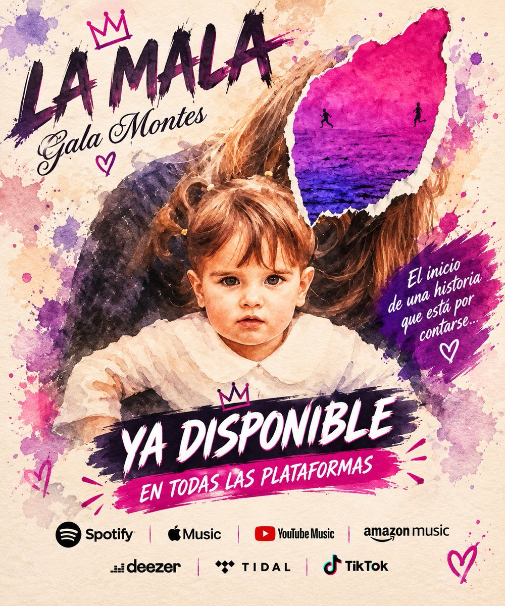 Difusion_deGala's tweet photo. Mucho bla, bla, pero aquí hablamos en reproducciones. #LaMala 24/7, compartan la joyita y usen los hashtags, que las historias mal contadas también merecen buena banda sonora.

https://t.co/3M3uui0L3p

#LaMala #LaHijaDeNadie #GalaMontes https://t.co/UbxpB7ioUS
