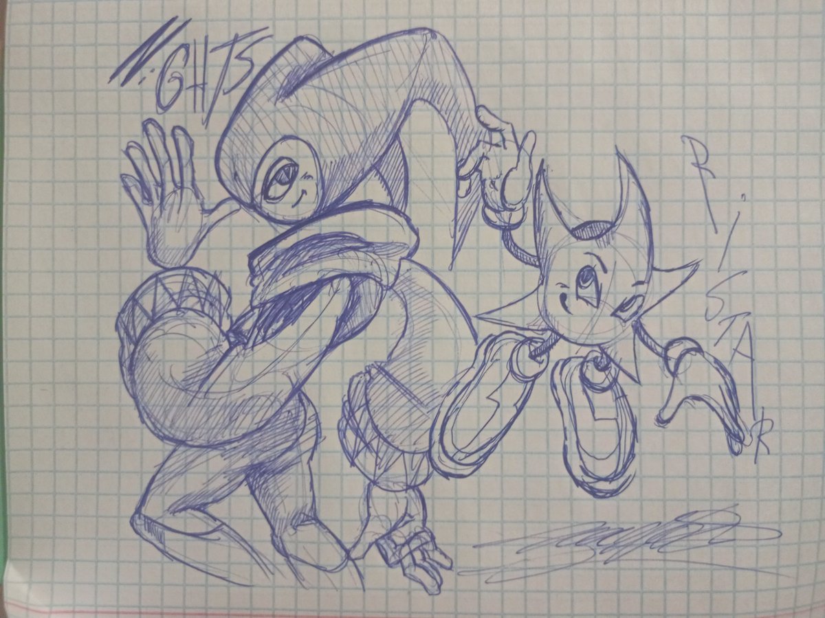 TheSpeedGuy1991's tweet photo. Drew Ristar and NiGHTS https://t.co/PRYdWgjh68