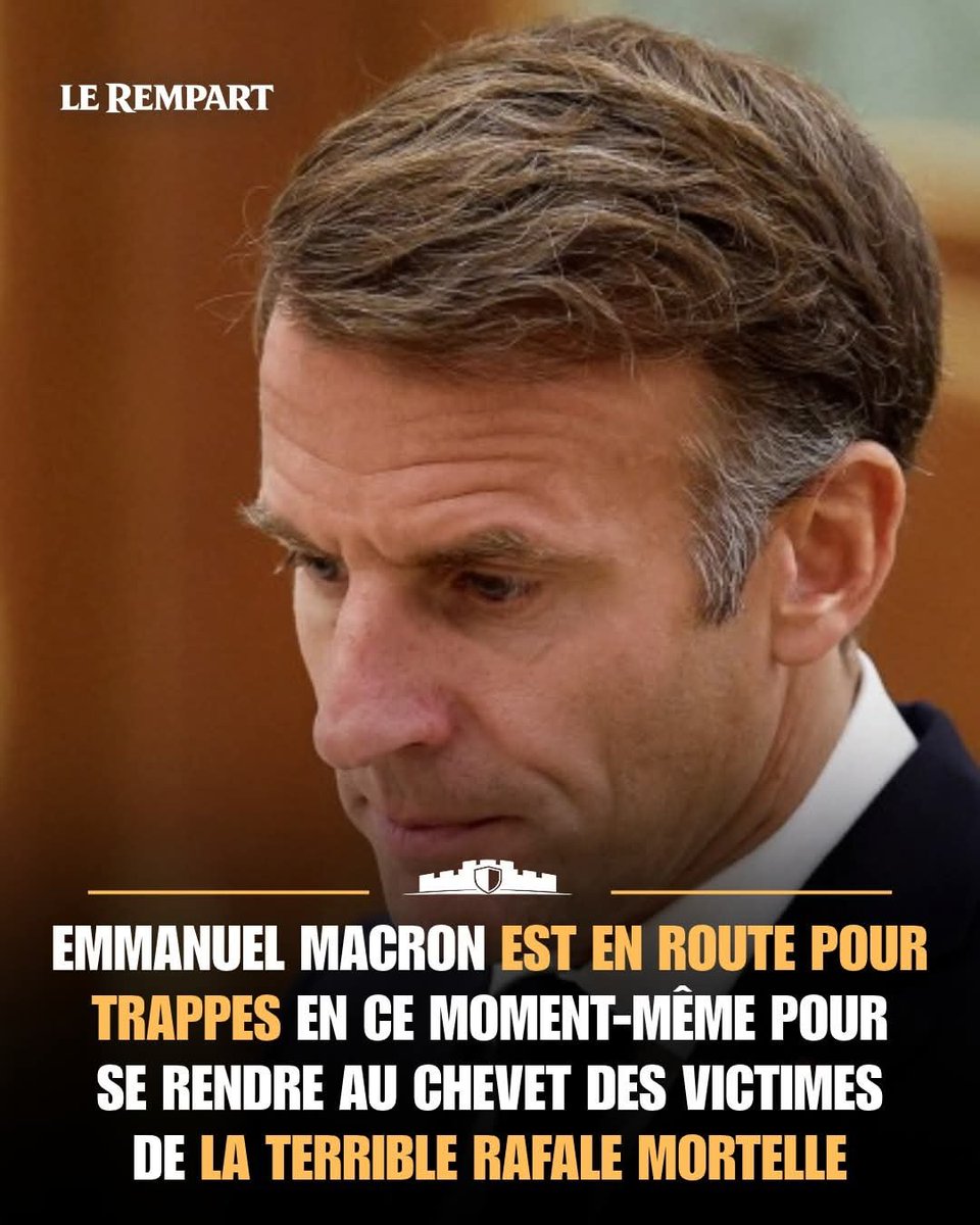 luckasdelille59's tweet photo. Macron se déplace 🙄 Je ne sais pas ce qui est de pire pour les victimes de voir sa tête de faux derche 💩
Prompt rétablissement aux victimes, avec une pensée particulière pour la petite fille 🙏🕊 https://t.co/cCtTYxYMdn