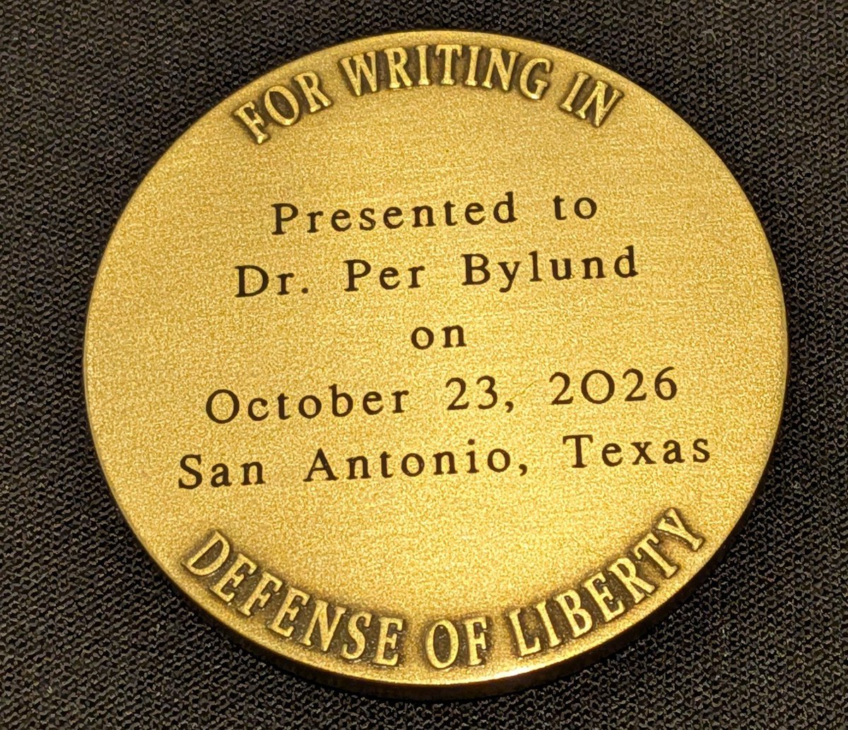PerBylund's tweet photo. I'm very honored - and surprised - to receive the Koether Award for my Entrepreneurship and Evolutionary Economics. 🙏 https://t.co/Ve7xdCNEiw