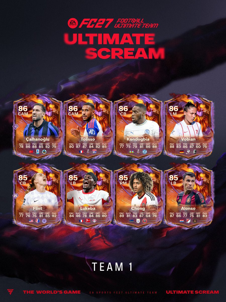 Hazardfc27's tweet photo. رسميا 🚨🚨

تشكيلة حدث السكريم بقيادة رافينيا و كريستيانو بالبكجات 🔥🎃 
#FC27 https://t.co/lx4BOVProQ