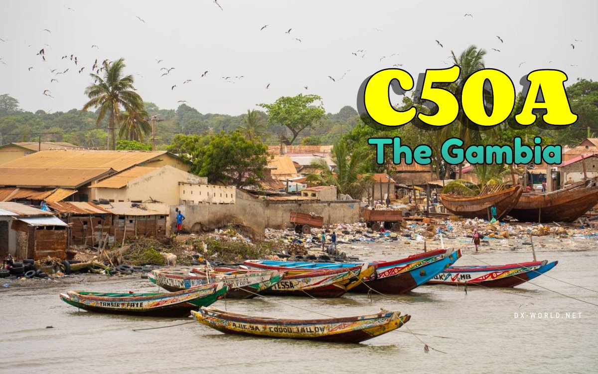 DX_World's tweet photo. C50A - The Gambia.

https://t.co/wlFF248v4a https://t.co/Jbm2YmOdTS