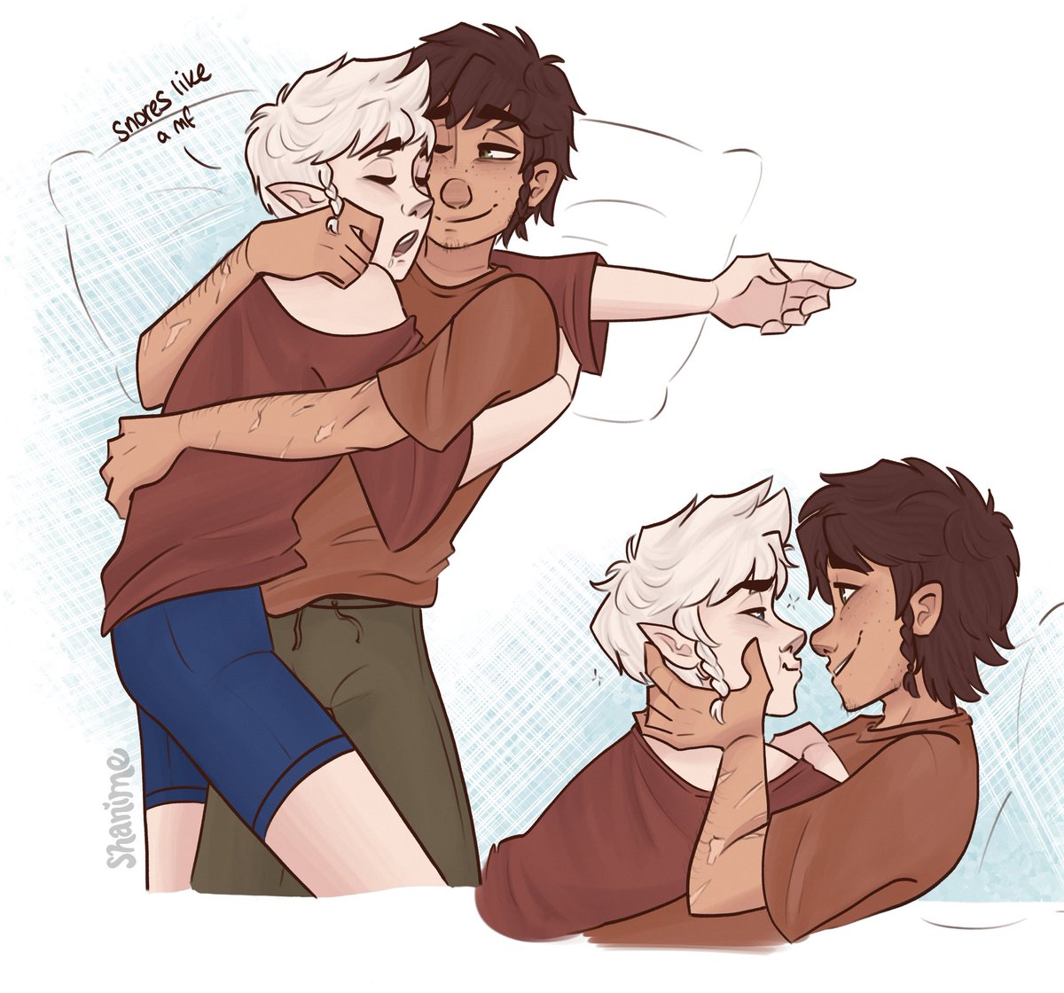 shanimeartist's tweet photo. He snores🙃

#hijack #frostcup #rotg #httyd https://t.co/U2GtoOBRxW
