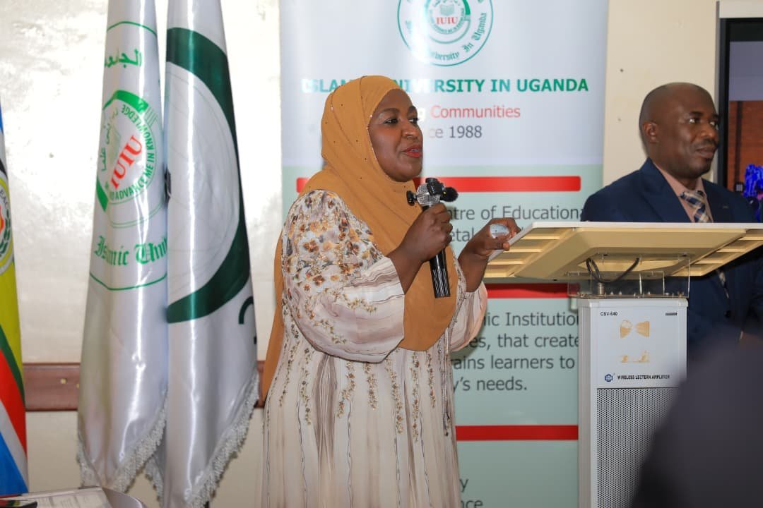 hopeainomugisha's tweet photo. The ONC Manager, SPA @ChiefMuzzukulu Hadijah Namyalo Uzeiye, has urged the new IUIU @iuiuac Kampala Campus brand ambassadors to be the brand they promote. Thank you for promoting discipline and education. https://t.co/XcKxMARC7t
