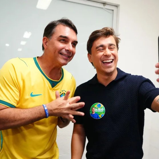 poptime's tweet photo. Aliados e equipe de Flávio Bolsonaro criticam vídeo de Nikolas Ferreira sobre o nordeste e temem perda de votos. https://t.co/qlVfGt9oYK