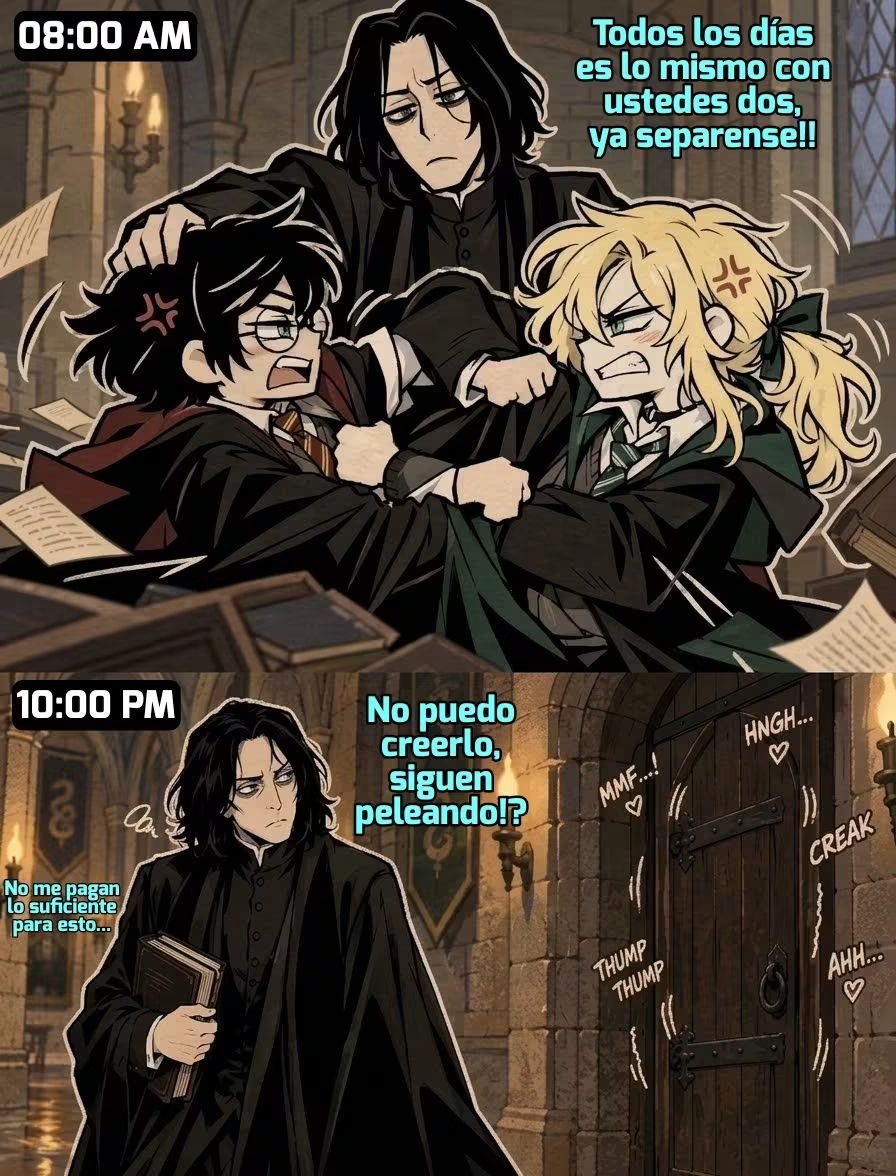 JonathanStark27's tweet photo. Snape, creo que Harry trae un negocio entre manos!!

#HarryPotter 
#MalfoidFever https://t.co/aMaFu43ka7