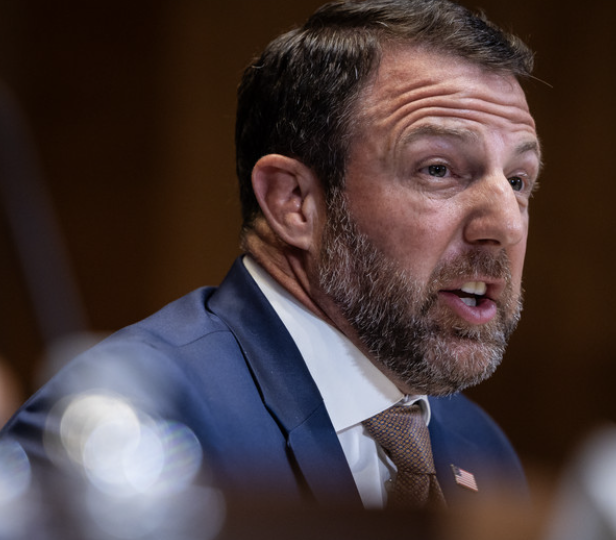 funder's tweet photo. Markwayne Mullin says ICE agents can serve warrants at your polling place. Congress banned armed federal agents at the polls in 1865. A county in Virginia just told him so in federal court. #VoteEarlyDay https://t.co/SIWbexQBGR https://t.co/vwsq5UQDDQ