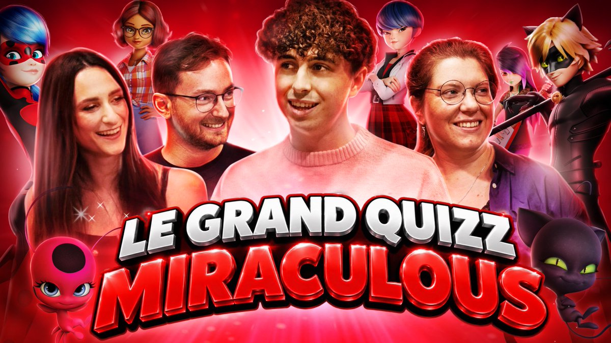 JustBlue_Off's tweet photo. Nouvelle vidéo Miraculous : Qui est le plus grand fan de Miraculous ? Avec @lady_octo, @mathildeandbird &amp; Geekswy !

Et une invité mystère dont la voix devrait vous être familière. 🐞

Lien en dessous.
#MiraculousLadybug https://t.co/VIj9iAWXX3