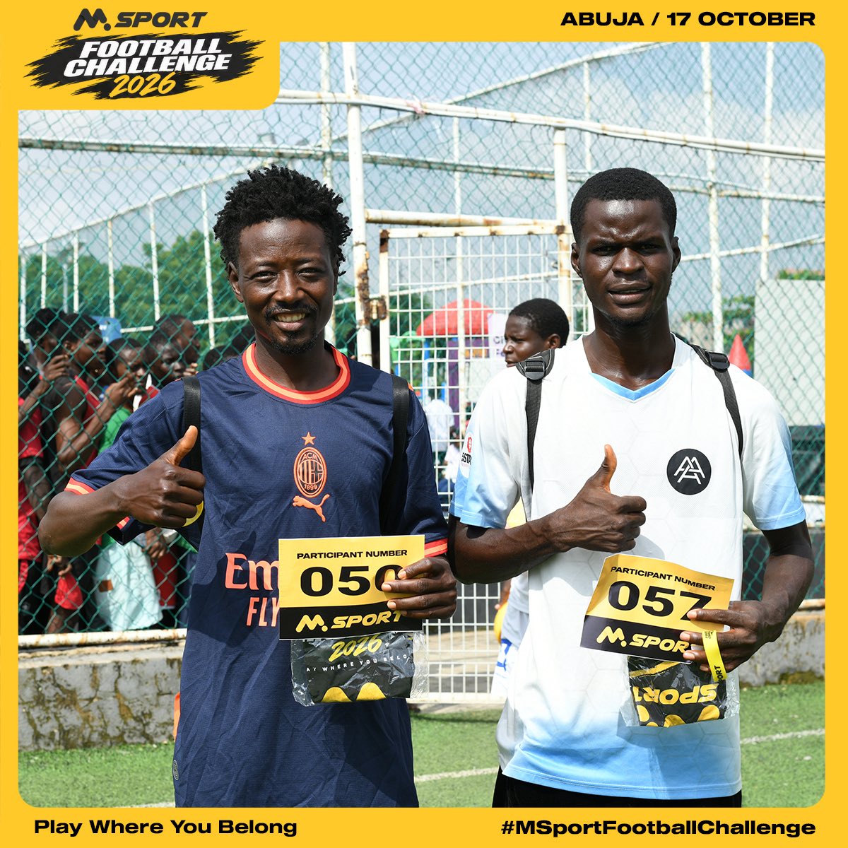 liliandey4uu's tweet photo. Roaring crowds and serious competition define the MSport Football Challenge. Port Harcourt players step up and register: https://t.co/bqovdDsIfX #MSportFootballChallenge https://t.co/RWkWhJ8F6Z