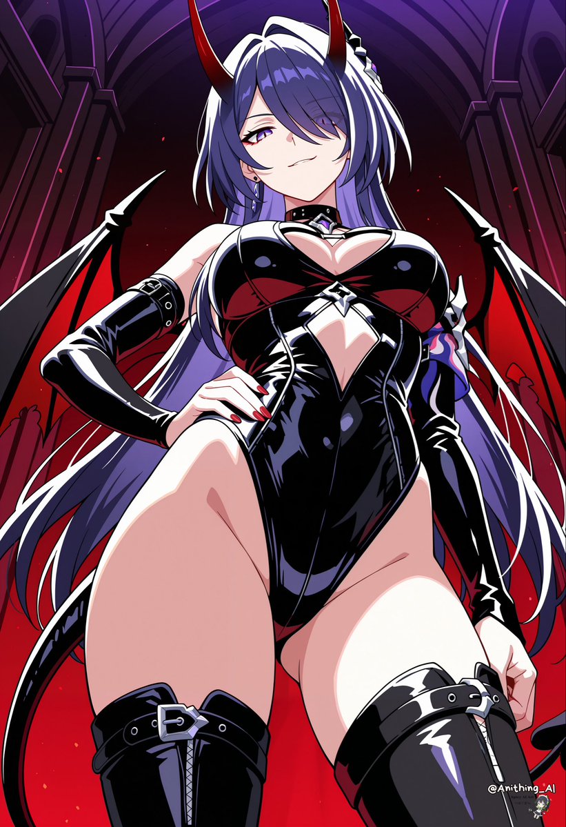 anitek_waifus's tweet photo. Day 23/31🎃
Acheron 3/?
Which character next 👀

I hope you can handle the weight of my gaze. Are you prepared to lose yourself in this shadow?

#Acheron #HonkaiStarRail #aiart #waifu #LargeBreasts https://t.co/8cyXc34u07