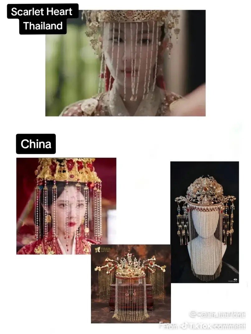 PhyoKhinYoon3's tweet photo. @GMMTV @ScarletHeartTH I can’t understand why they always copy other countries’ cultural style when their own traditional Thai attire is already beautiful 💔 

Innovation and copying are totally different💯 disrespectful and without ethics. Shame on you Thai ✍️

#CopyLand 
#wesupport #MyanmarCulture https://t.co/gyDfGANTvV