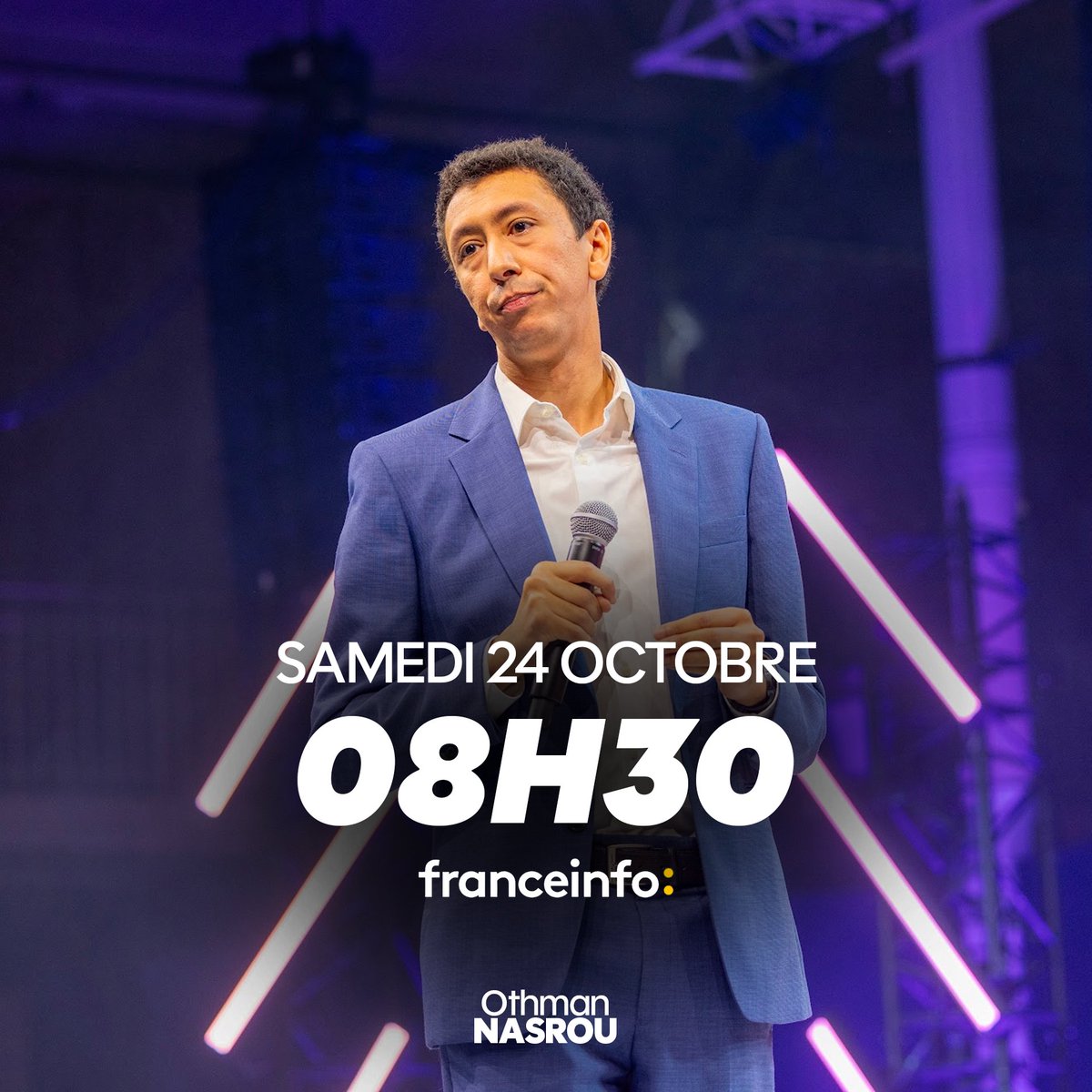 othmannasrou's tweet photo. Demain matin, je serai l'invité de la matinale de France Info. https://t.co/eq7N0CEPtK