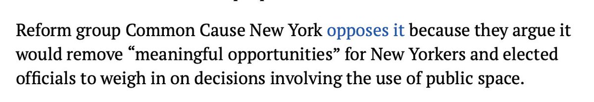 jbarro's tweet photo. lol: Common Cause, a government "accountability" group, opposes Mayor Mamadani's proposal to let New York City issue sidewalk cafe permits without first holding public hearings, publishing notices, and surviving a City Council veto. https://t.co/i27OmYvA7A https://t.co/GxlbCFbrE7