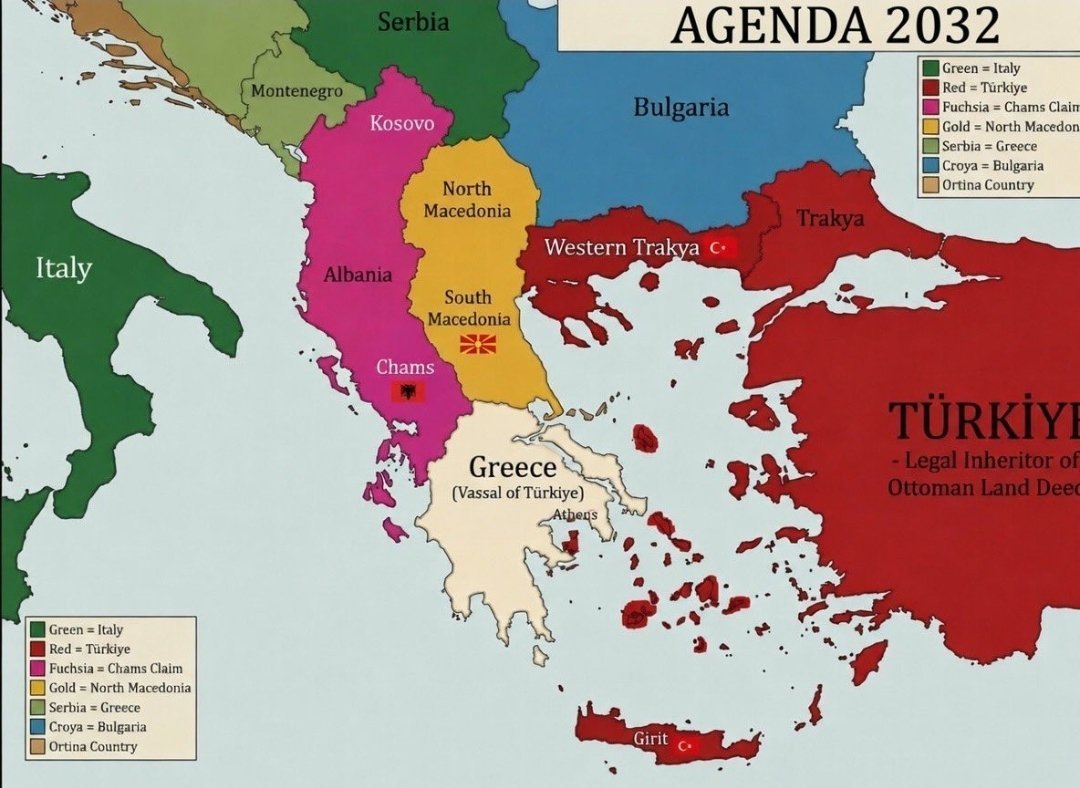 mtkhanX's tweet photo. Yunanistan varlık amacını "Türkiye 'ye düşmanlık etmek" olarak belirlediyse, 

Bizim için hava hoş, 

Bedelini öderler. Olacak olan resimdekidir. https://t.co/zRphcwwmOc