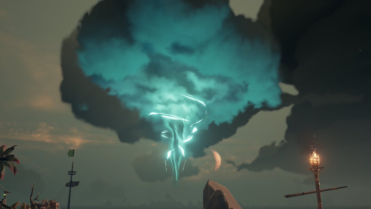 CappCabbage's tweet photo. Yo thoughts on the new @SeaOfThieves tornados? https://t.co/0HzBhr6AWd