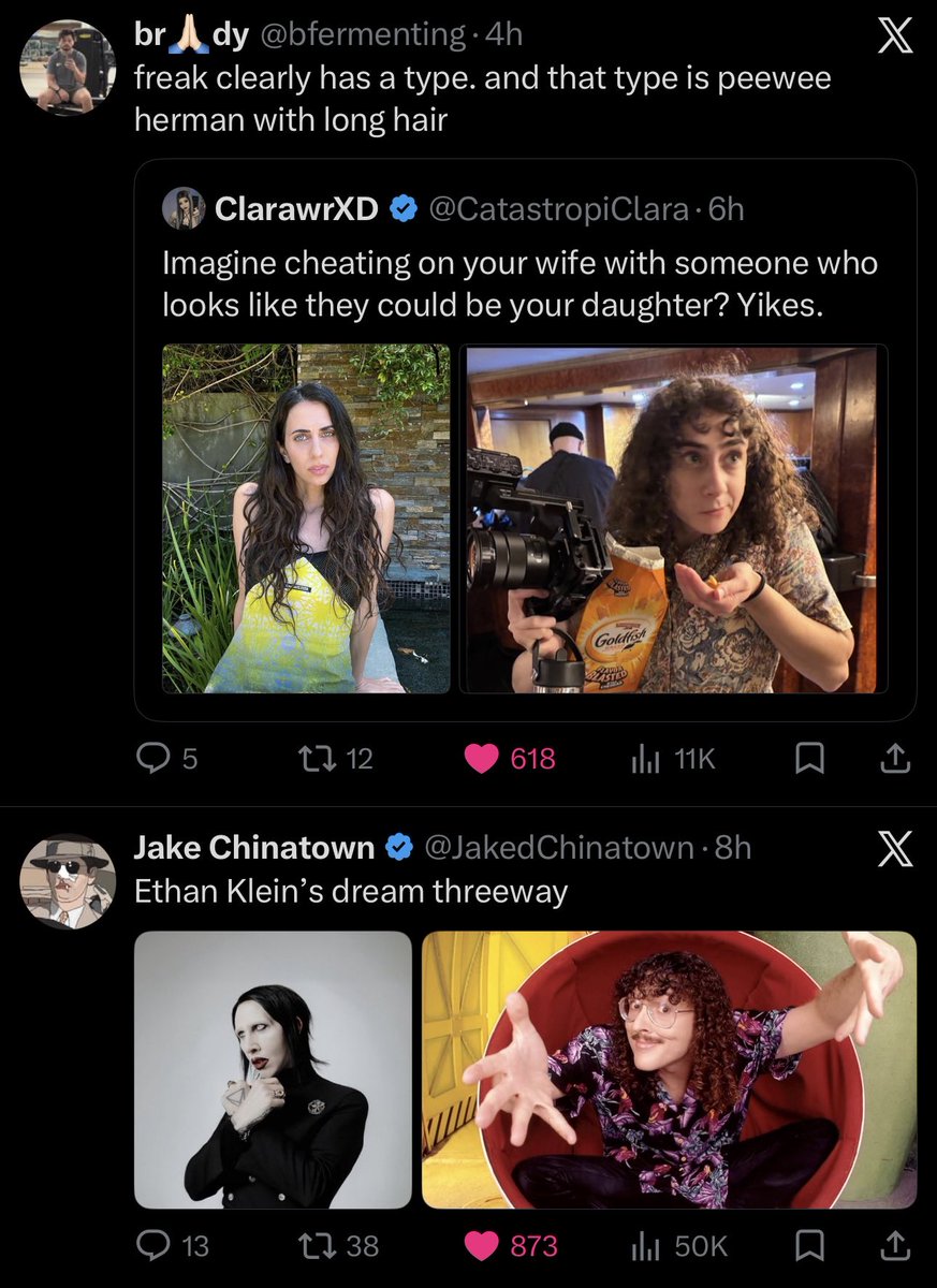 cNFTfART's tweet photo. timeline undefeated for the fall of ethan klein / H3H3 in general. https://t.co/oi2Frb7xDx