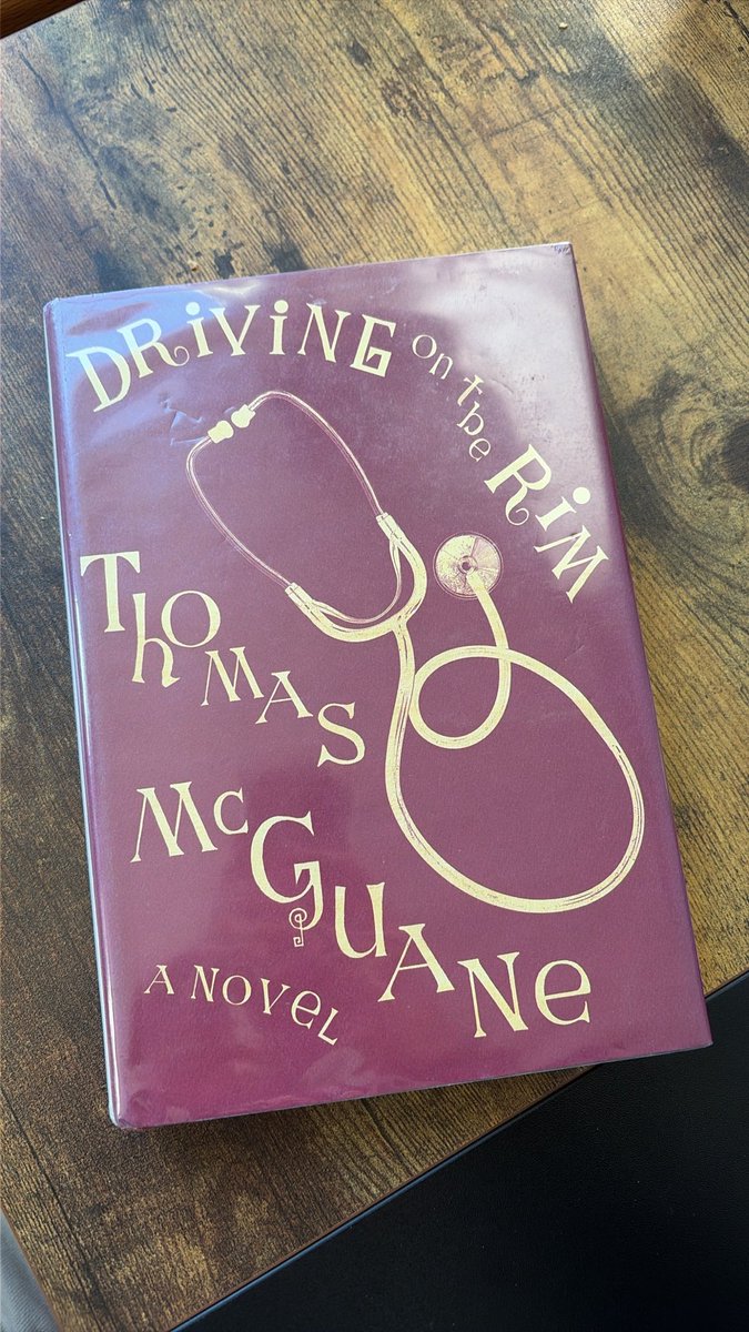 jamdraper's tweet photo. The saga continues with Thomas McGuane’s most recent (and hopefully not last) novel. 

When people tell you to read McGuane, they always tell you to read early McGuane. Not sure why they exclude his later stuff, which includes tons of great work. https://t.co/0fuiV8vC7O